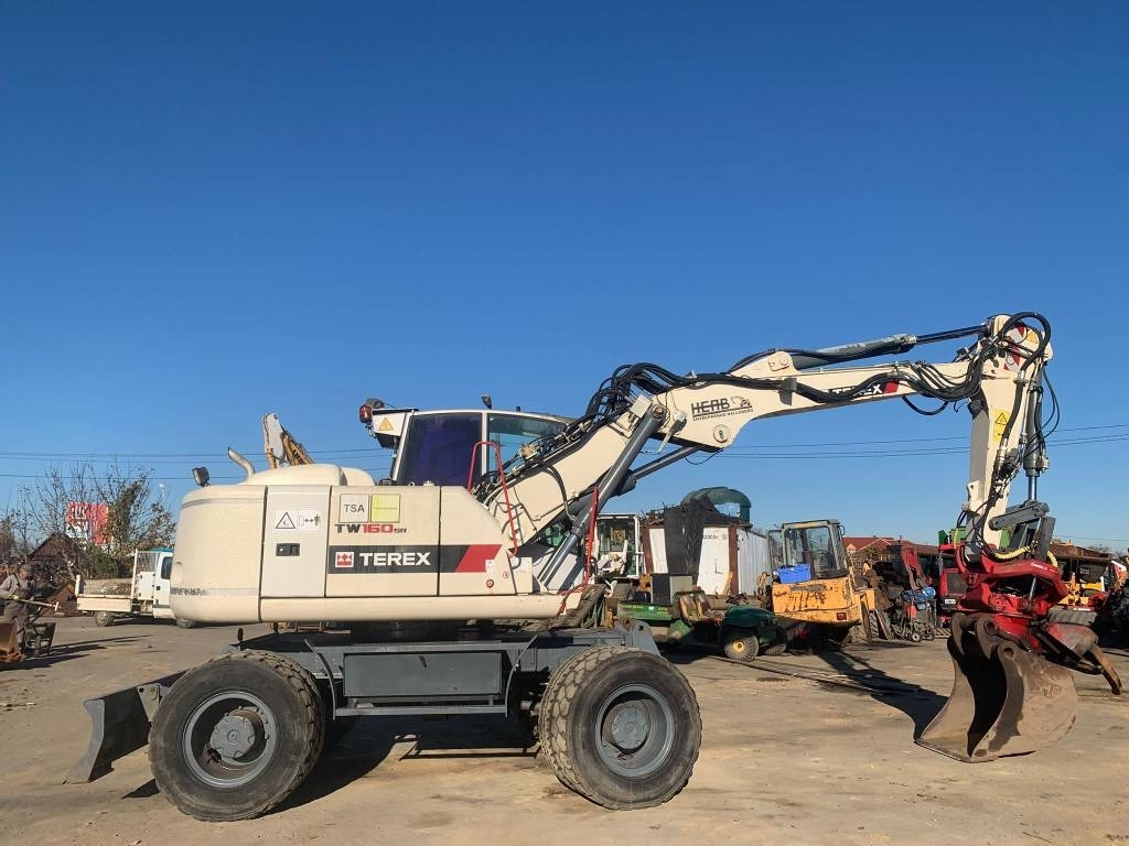 Terex TW160SR+Sandco Rototilt - Wheel excavator: picture 3 Terex TW160SR+Sandco Rototilt - Wheel excavator: picture 3