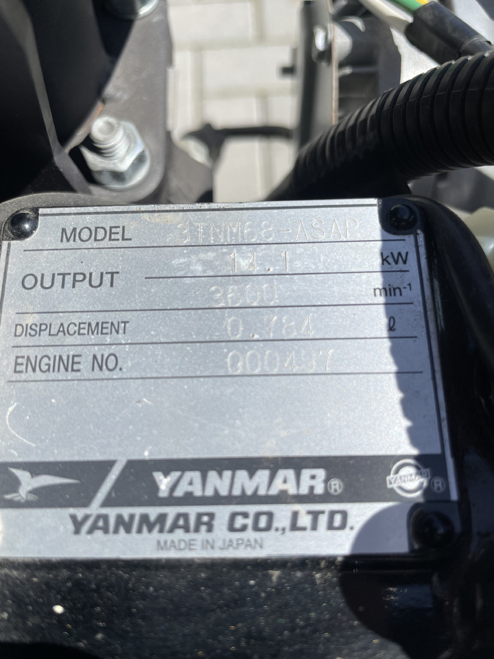 New Engine for Construction machinery Yanmar 3TNM68: picture 6