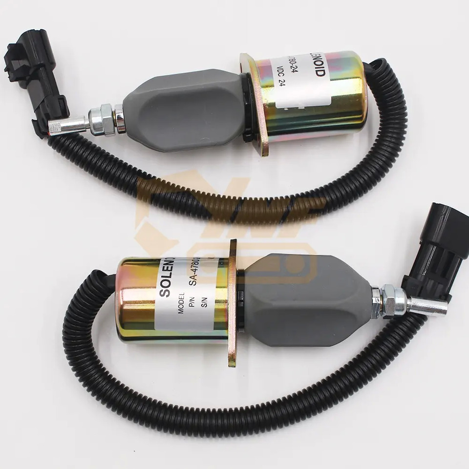 Engine Fuel Stop Solenoid 99453479 for New Holland EX215 excavator parts 24V flameout shut off solenoid valve - Electrical system: picture 1 Engine Fuel Stop Solenoid 99453479 for New Holland EX215 excavator parts 24V flameout shut off solenoid valve - Electrical system: picture 1