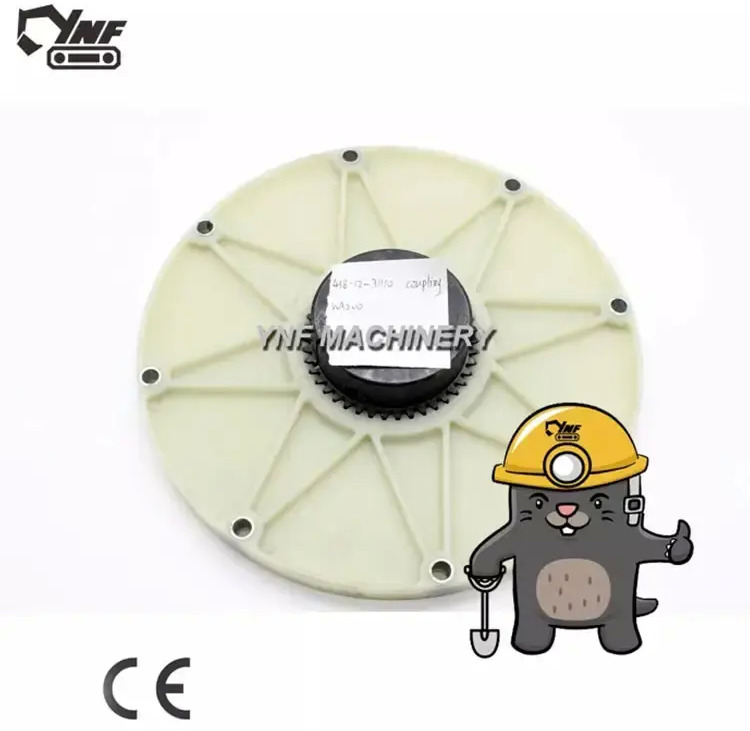 Manufacturers Flexible Couplings Excavator Hydraulic Pump Coupling WA200 Flywheel Coupling 418-12-31110 - Clutch and parts: picture 1 Manufacturers Flexible Couplings Excavator Hydraulic Pump Coupling WA200 Flywheel Coupling 418-12-31110 - Clutch and parts: picture 1