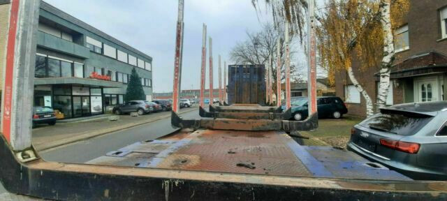 Kässbohrer SCV Plattform Mit Rungen 3 Achser - Logging semi-trailer: picture 4 Kässbohrer SCV Plattform Mit Rungen 3 Achser - Logging semi-trailer: picture 4