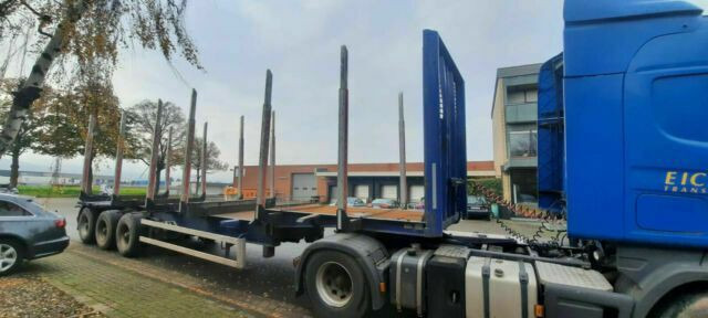 Kässbohrer SCV Plattform Mit Rungen 3 Achser - Logging semi-trailer: picture 5 Kässbohrer SCV Plattform Mit Rungen 3 Achser - Logging semi-trailer: picture 5