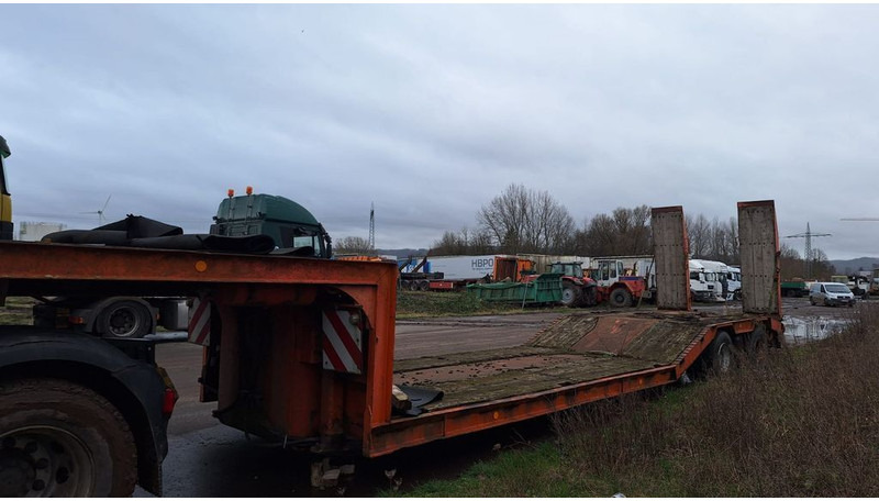 Langendorf Tieflader 2 Achser - Low loader semi-trailer: picture 2 Langendorf Tieflader 2 Achser - Low loader semi-trailer: picture 2