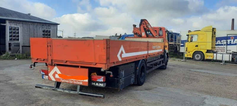 Dropside/ Flatbed truck, Crane truck MAN TG-M18.280PS Hiab 111B-2 mit Funk: picture 10