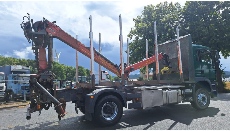 MAN TGA 18.480 Holz LKW - Logging truck, Crane truck: picture 5 MAN TGA 18.480 Holz LKW - Logging truck, Crane truck: picture 5