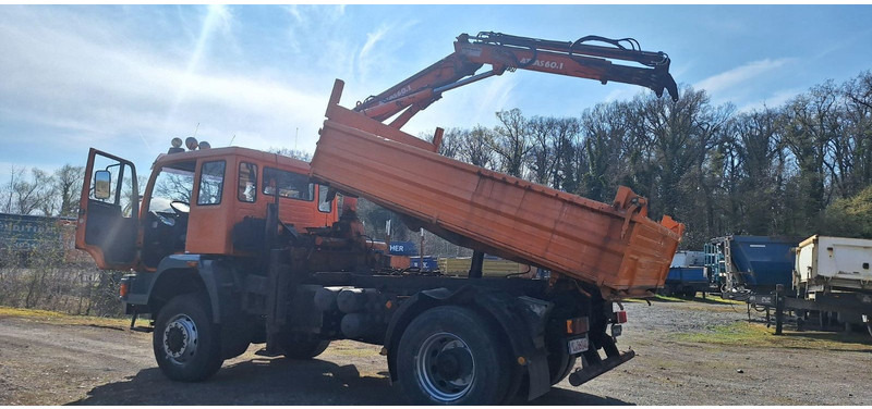 MAN TGM 18.240PS 4x4 3.S-Kipper mit Kran - Tipper, Crane truck: picture 4 MAN TGM 18.240PS 4x4 3.S-Kipper mit Kran - Tipper, Crane truck: picture 4