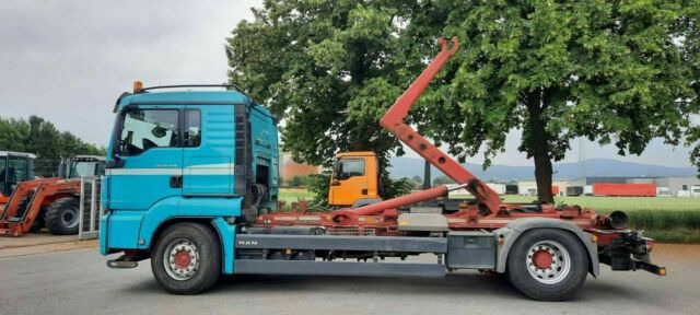 MAN TGS 18.440 Abroller mit Funk +Kran vor. - Hook lift truck, Crane truck: picture 4 MAN TGS 18.440 Abroller mit Funk +Kran vor. - Hook lift truck, Crane truck: picture 4