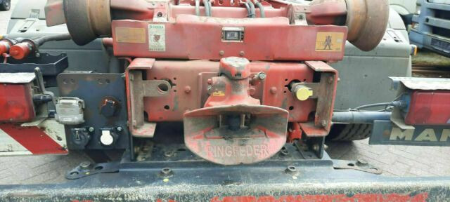 Hook lift truck, Crane truck MAN TGS 18.440 Abroller mit Funk +Kran vor: picture 7
