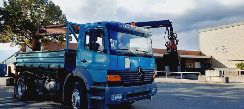 Mercedes-Benz 1828K 4x2 Kipper KRAN+Funk/Greifer - Tipper, Crane truck: picture 4 Mercedes-Benz 1828K 4x2 Kipper KRAN+Funk/Greifer - Tipper, Crane truck: picture 4