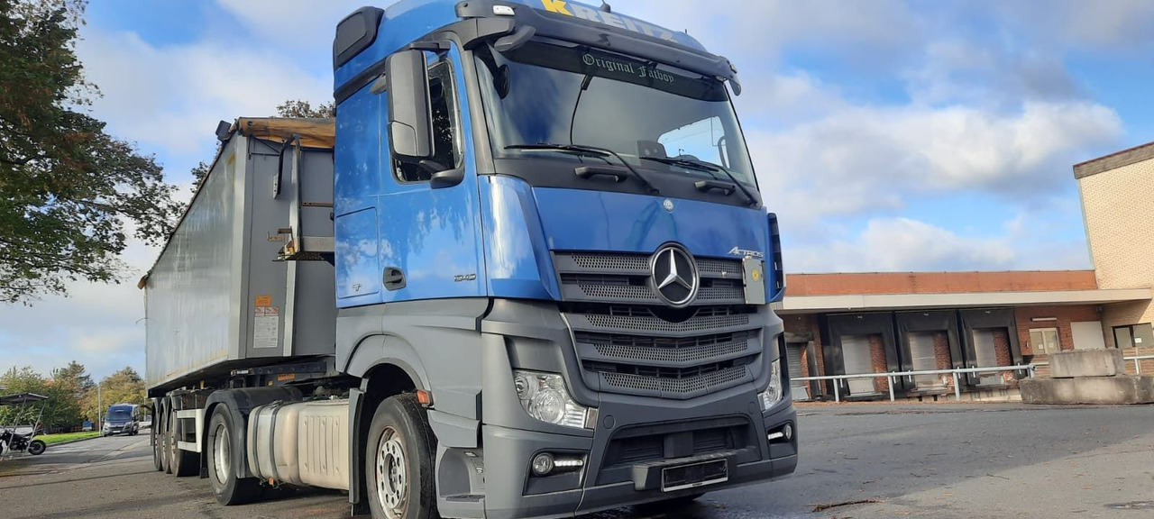 Mercedes-Benz Actros 1843LS 4x2 G.Haus/Hochdach Kipphyd./2-Kre - Tractor unit: picture 1 Mercedes-Benz Actros 1843LS 4x2 G.Haus/Hochdach Kipphyd./2-Kre - Tractor unit: picture 1