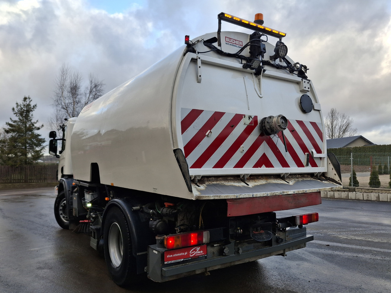 SCANIA 94G Zamiatarka Kehrmaschine BUCHER L/R Frontbürste 2 Motoren Odchwaszczarka Przednia Szczotka - Road sweeper: picture 5 SCANIA 94G Zamiatarka Kehrmaschine BUCHER L/R Frontbürste 2 Motoren Odchwaszczarka Przednia Szczotka - Road sweeper: picture 5