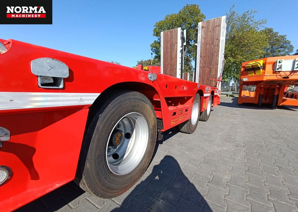 Scorpion 3 osie SAF, zagłębienia - Low loader semi-trailer: picture 4 Scorpion 3 osie SAF, zagłębienia - Low loader semi-trailer: picture 4