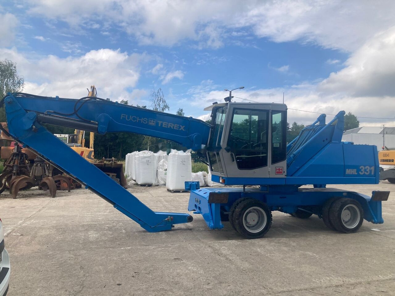 Fuchs MHL 331 C with Generator - Waste/ Industry handler: picture 2 Fuchs MHL 331 C with Generator - Waste/ Industry handler: picture 2