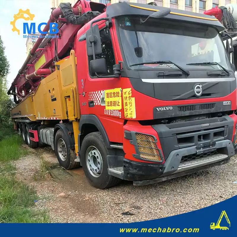 SANY SYM5535THB - Concrete pump truck: picture 3 SANY SYM5535THB - Concrete pump truck: picture 3
