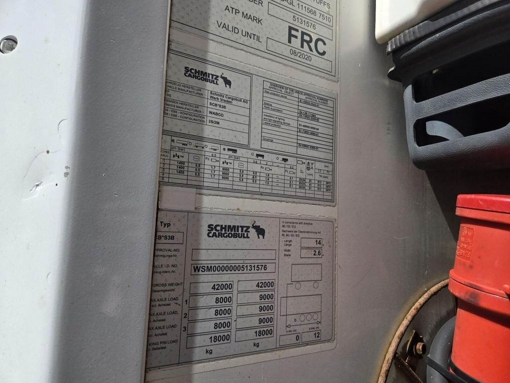Refrigerator semi-trailer Schmitz Cargobull SKO 24/L-13.4 FP45 COOL DOUBLE STOCK: picture 14
