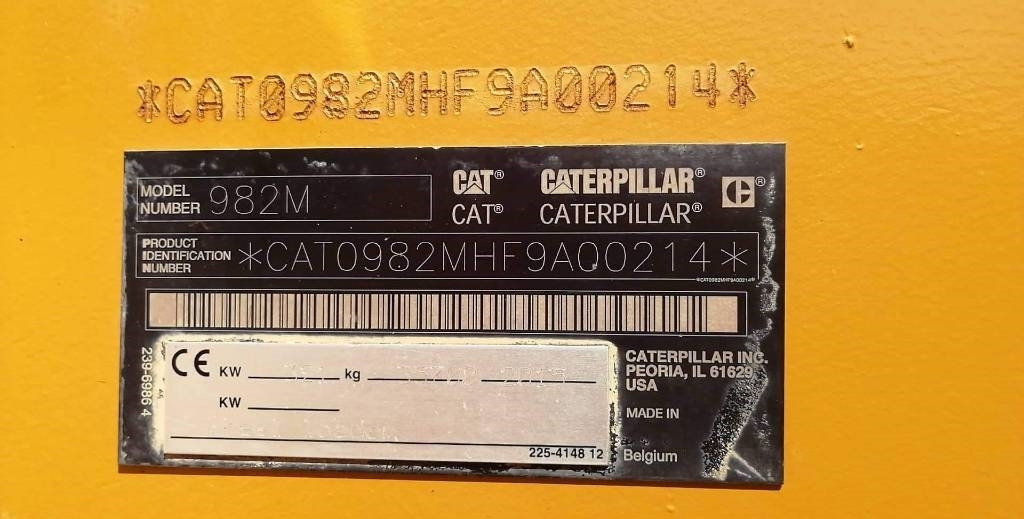 CAT 982 M - Wheel loader: picture 4 CAT 982 M - Wheel loader: picture 4