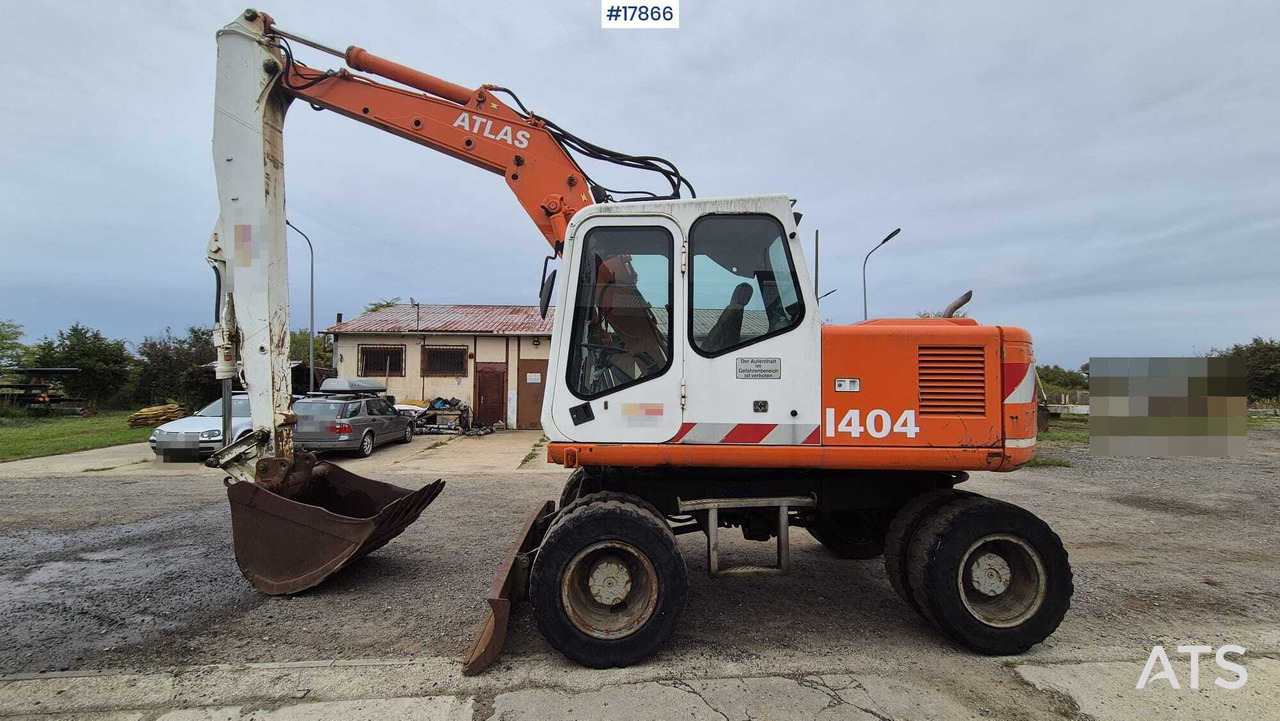 1995 Atlas 1404 - Wheel excavator: picture 4 1995 Atlas 1404 - Wheel excavator: picture 4