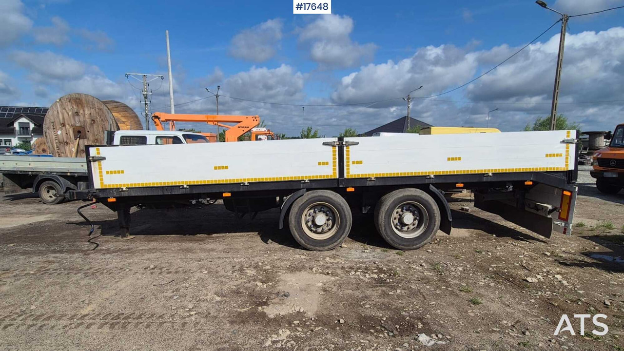 2002 Bunge FG-TG 180 - Dropside/ Flatbed trailer: picture 1 2002 Bunge FG-TG 180 - Dropside/ Flatbed trailer: picture 1
