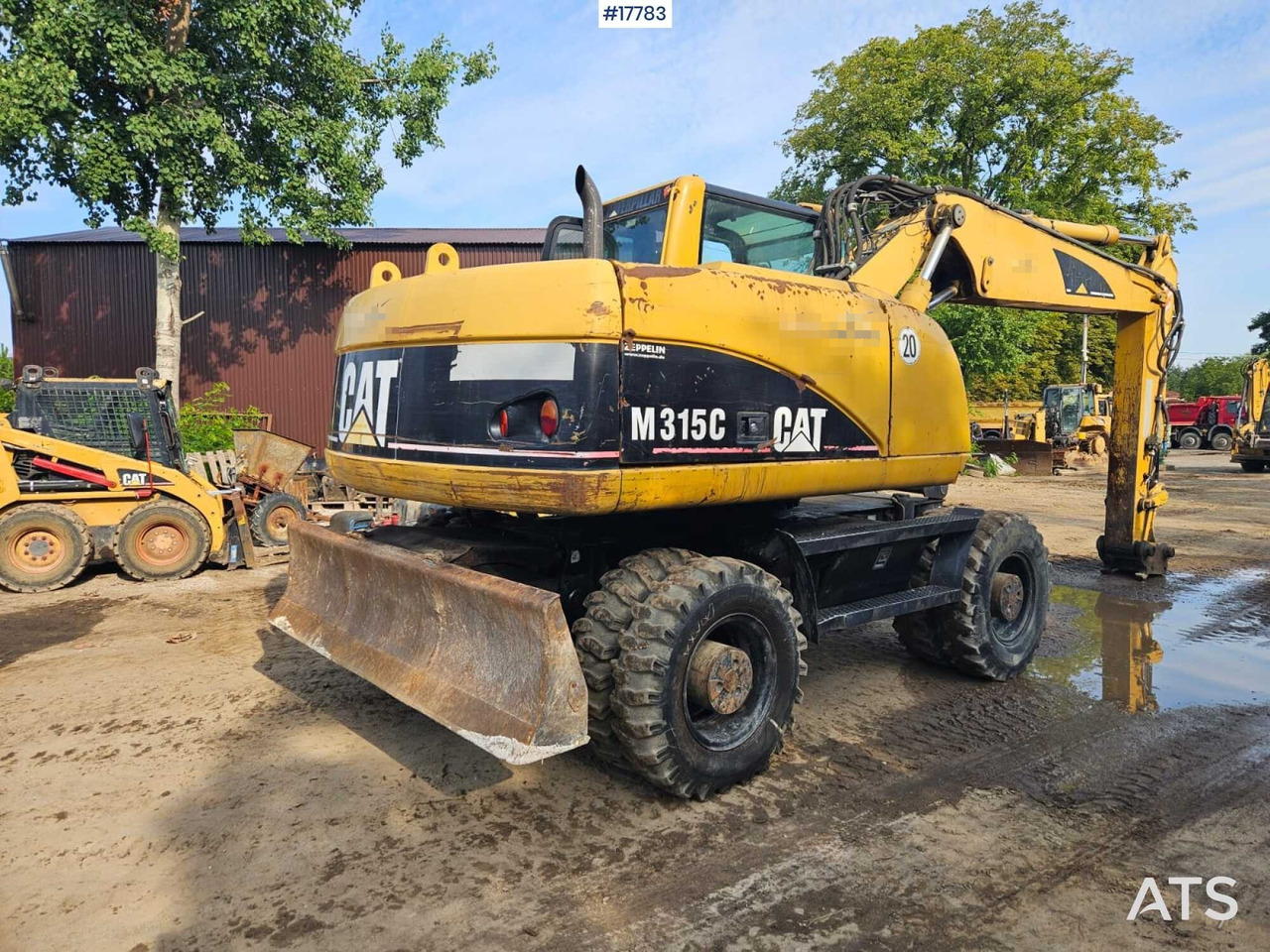 Wheel excavator 2006 CAT M315C: picture 6 Wheel excavator 2006 CAT M315C: picture 6