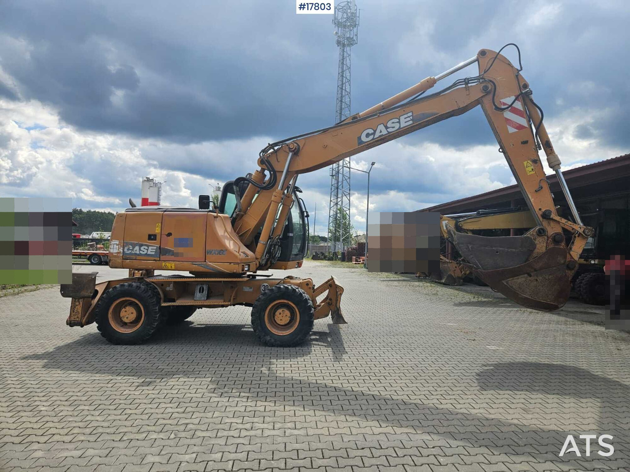 2008 Case WX 165 - Wheel excavator: picture 1 2008 Case WX 165 - Wheel excavator: picture 1