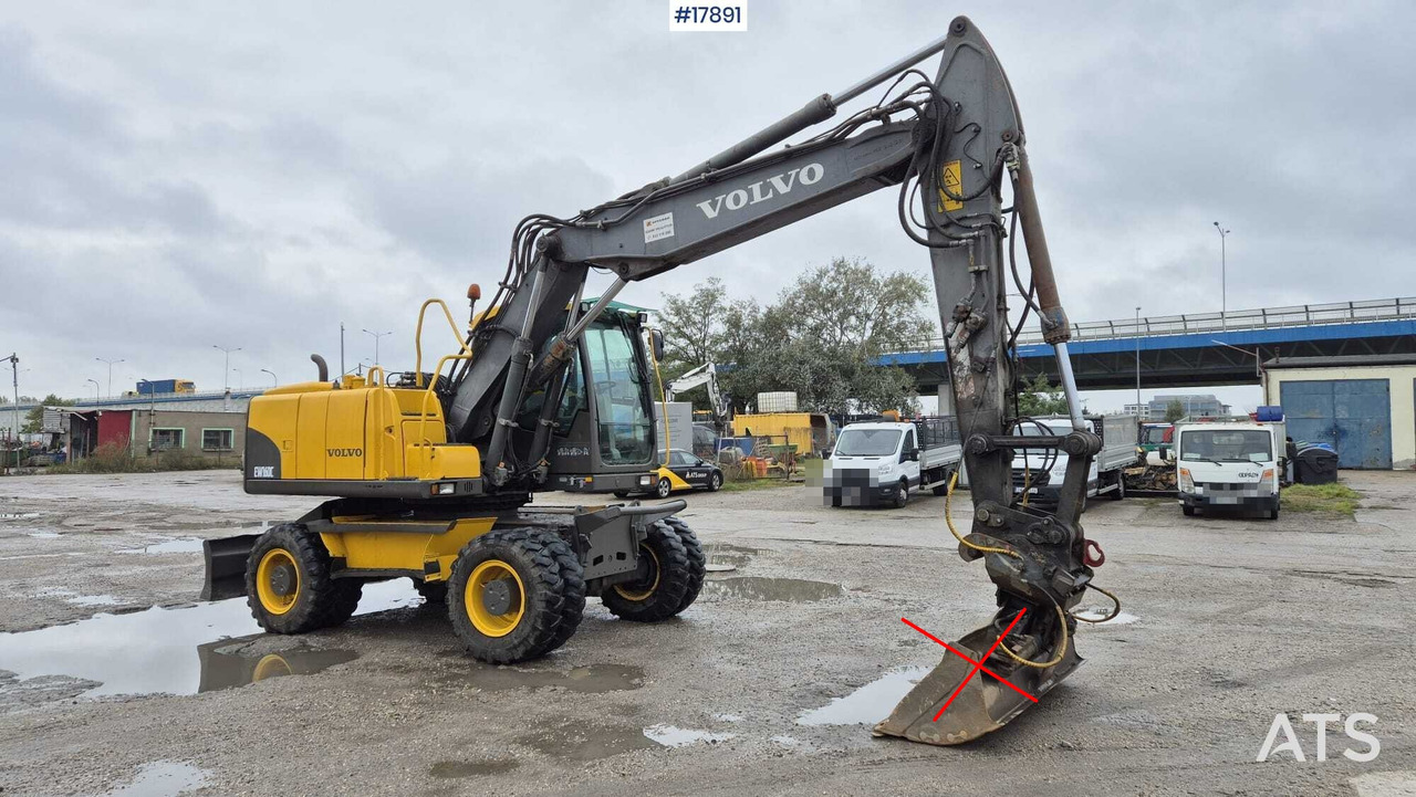 2009 Volvo EW 160C - Wheel excavator: picture 2 2009 Volvo EW 160C - Wheel excavator: picture 2