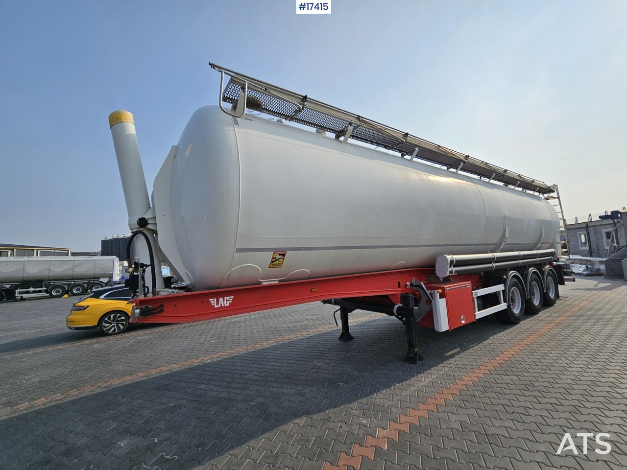 2018 Silo trailer Lag 0-3-TI - Tank semi-trailer: picture 5 2018 Silo trailer Lag 0-3-TI - Tank semi-trailer: picture 5
