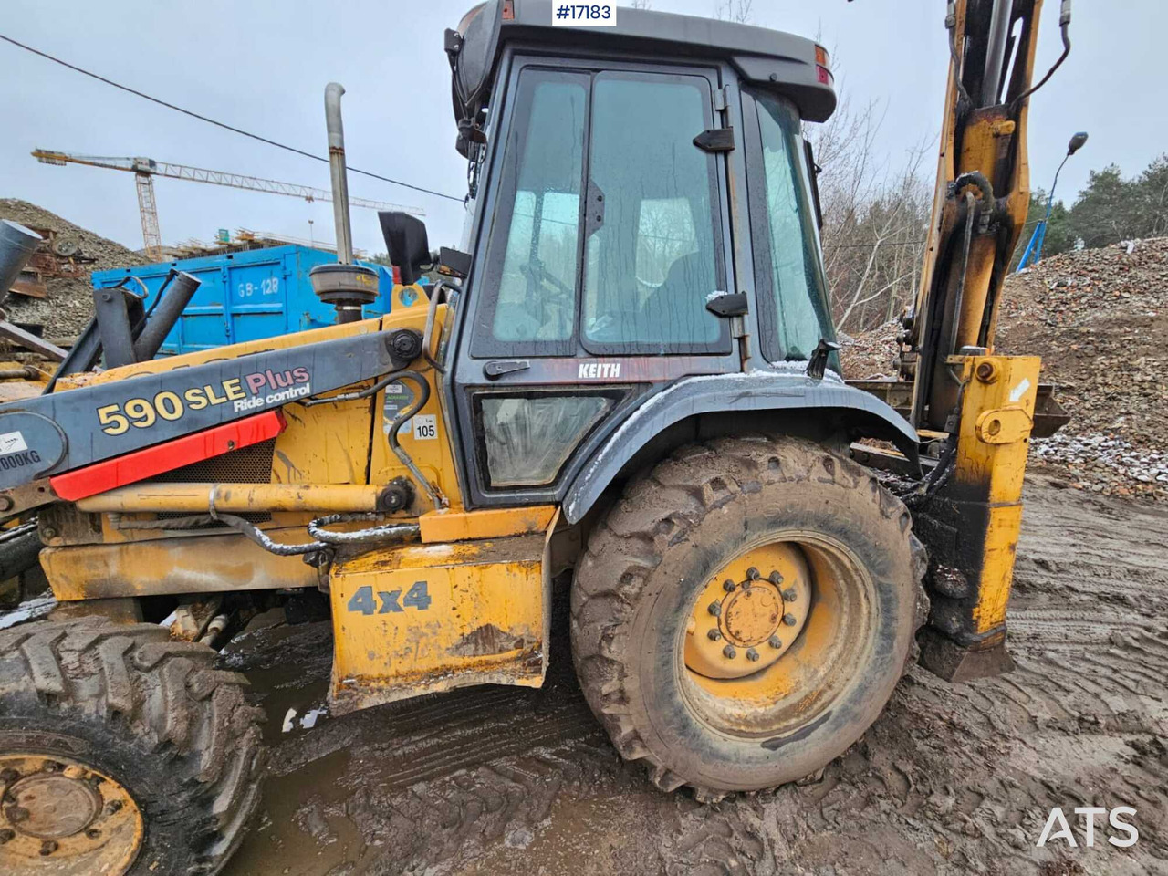 Backhoe loader Backhoe loader CASE 590 Super LE PLUS (2000): picture 5