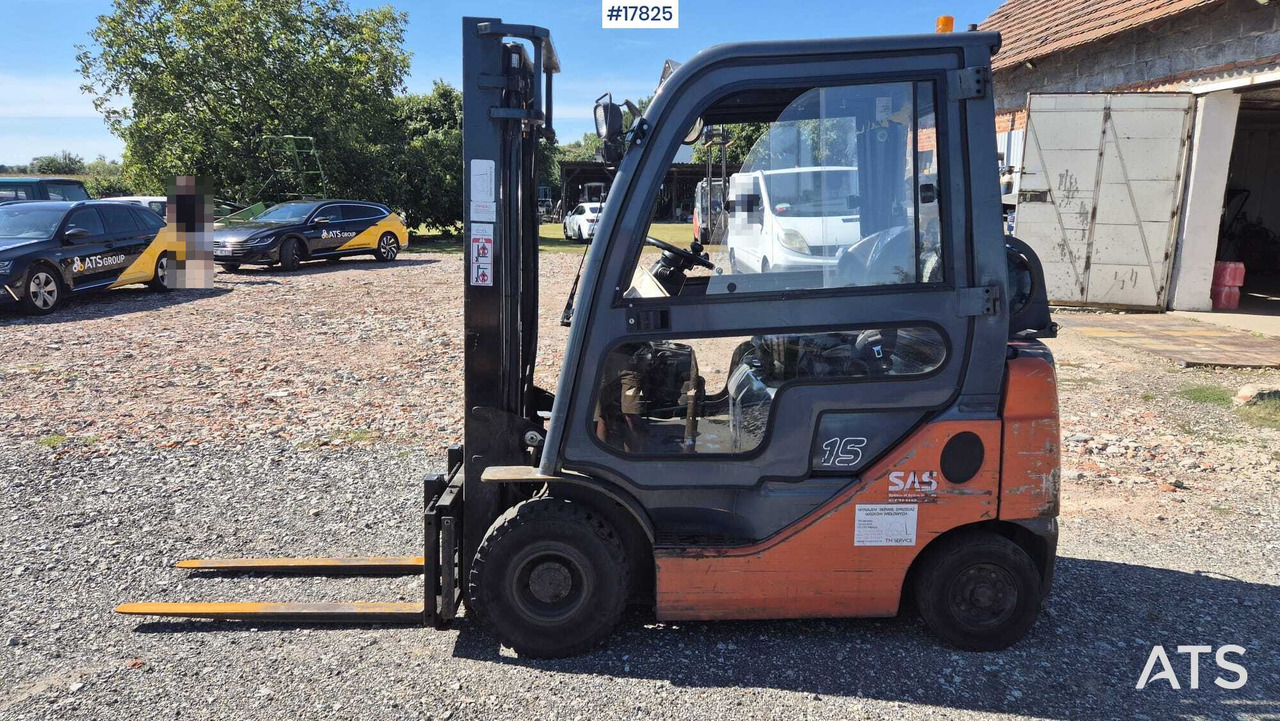 Forklift TOYOTA 02-8FGF15 (2007) - LPG forklift: picture 5 Forklift TOYOTA 02-8FGF15 (2007) - LPG forklift: picture 5
