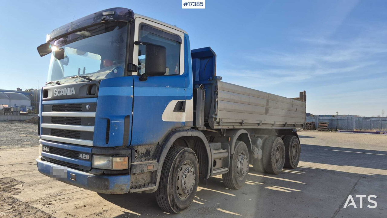 Four-axle tipper SCANIA 124C 420KM (2003) - Tipper: picture 4 Four-axle tipper SCANIA 124C 420KM (2003) - Tipper: picture 4