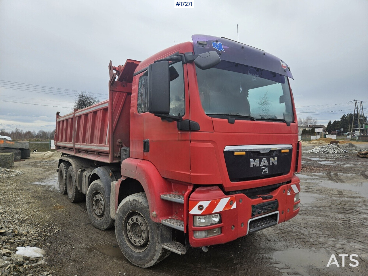 Four-axle tipper TGS 35.440 8X4 (2008) - Tipper: picture 3 Four-axle tipper TGS 35.440 8X4 (2008) - Tipper: picture 3