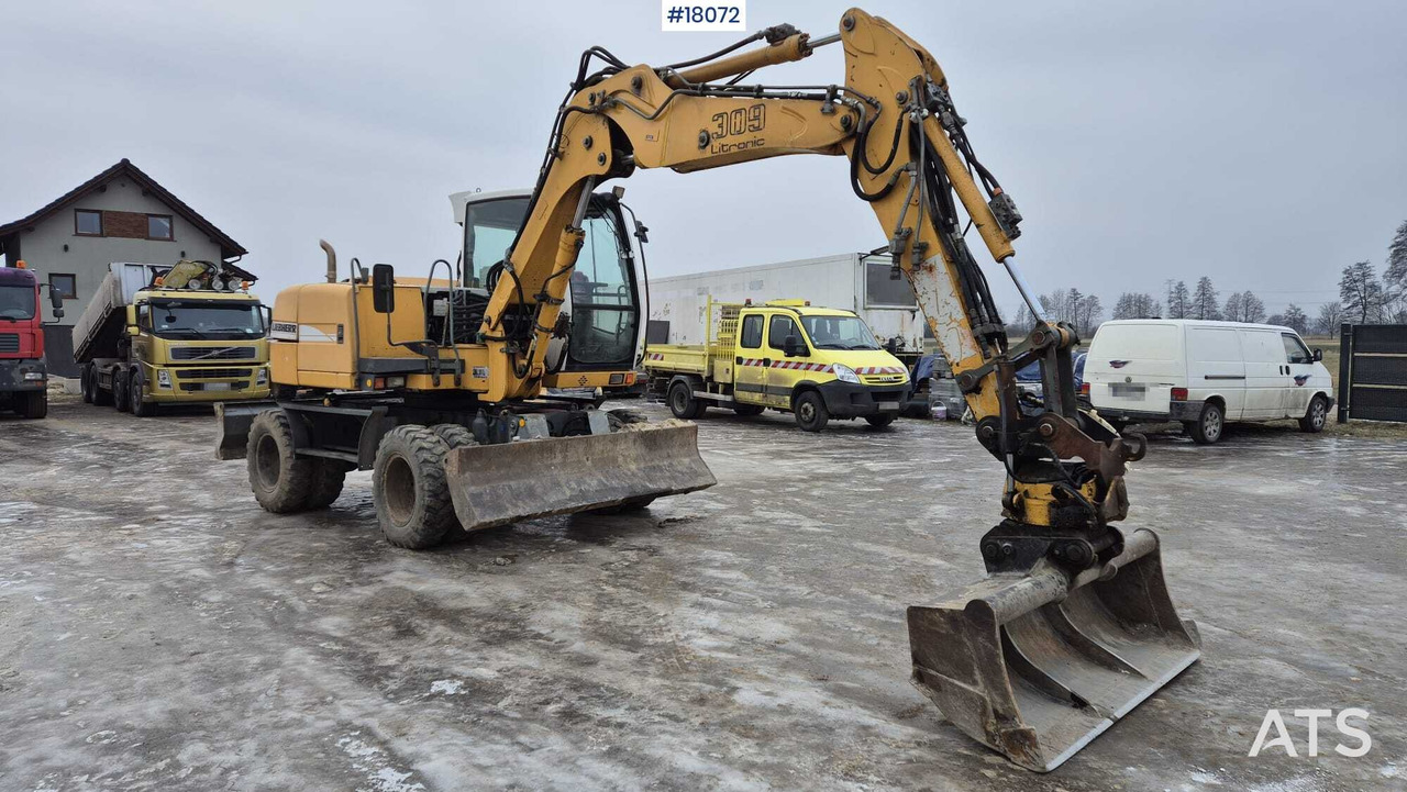 LIEBHERR A309 Litronic Wheel Excavator (2005) Rototilt Buckets. - Wheel excavator: picture 2 LIEBHERR A309 Litronic Wheel Excavator (2005) Rototilt Buckets. - Wheel excavator: picture 2
