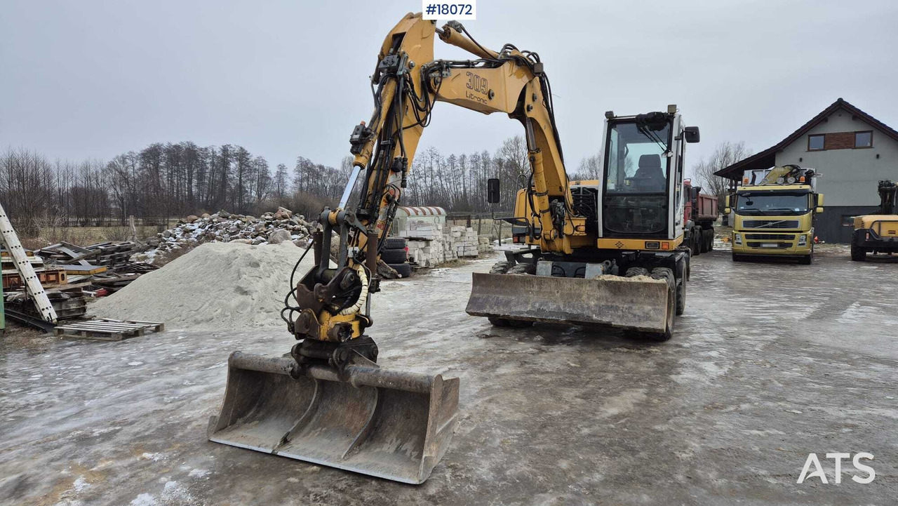 LIEBHERR A309 Litronic Wheel Excavator (2005) Rototilt Buckets. - Wheel excavator: picture 3 LIEBHERR A309 Litronic Wheel Excavator (2005) Rototilt Buckets. - Wheel excavator: picture 3