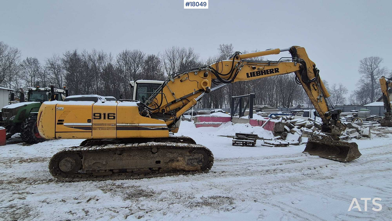 LIEBHERR R916 LITRONIC Crawler Excavator (2012) 3D System - Crawler excavator: picture 3 LIEBHERR R916 LITRONIC Crawler Excavator (2012) 3D System - Crawler excavator: picture 3