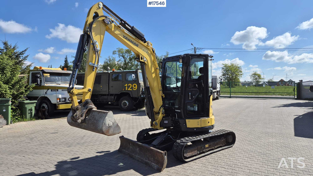 Mini excavator YANMAR VIO38-6 (2019) + buskets - Mini excavator: picture 1 Mini excavator YANMAR VIO38-6 (2019) + buskets - Mini excavator: picture 1