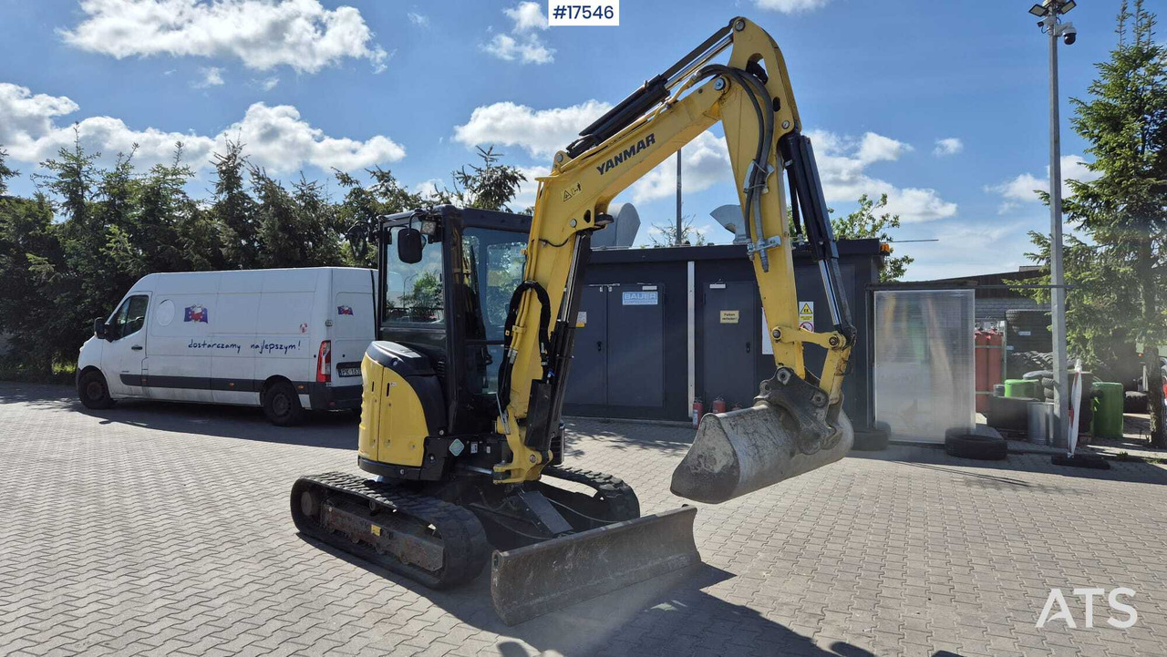 Mini excavator YANMAR VIO38-6 (2019) + buskets - Mini excavator: picture 3 Mini excavator YANMAR VIO38-6 (2019) + buskets - Mini excavator: picture 3