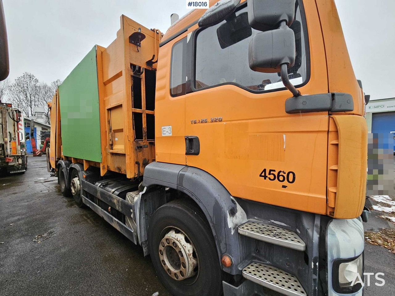 Truck MAN TGA 26.320 (2007) with EKOCEL MEDIUM XL garbage truck body. - Garbage truck: picture 4 Truck MAN TGA 26.320 (2007) with EKOCEL MEDIUM XL garbage truck body. - Garbage truck: picture 4