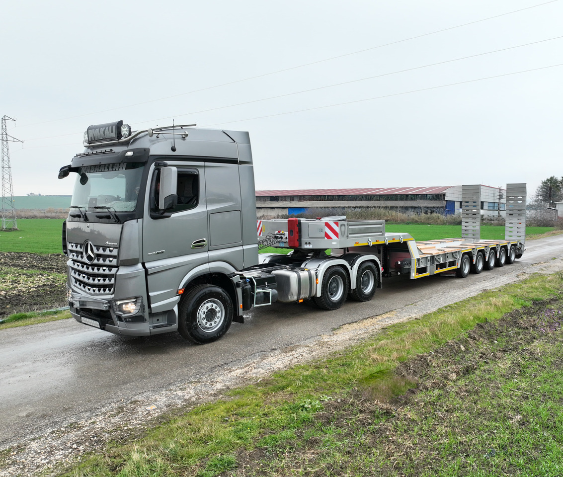 THOR THR-5-LW-A - Low loader semi-trailer: picture 2 THOR THR-5-LW-A - Low loader semi-trailer: picture 2