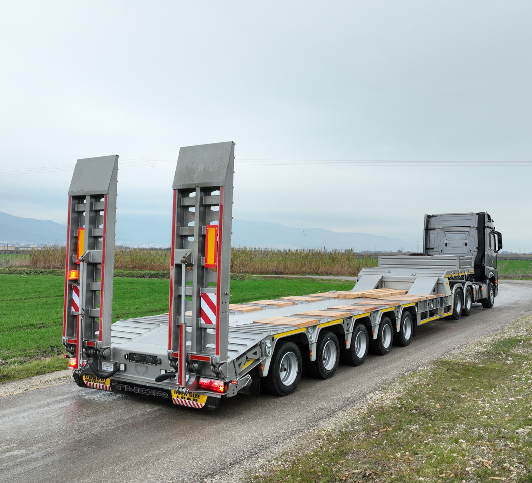 THOR THR-5-LW-A - Low loader semi-trailer: picture 4 THOR THR-5-LW-A - Low loader semi-trailer: picture 4
