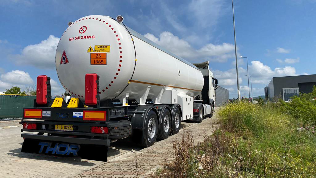 THOR THR-LPG-45-P - Tank semi-trailer: picture 4 THOR THR-LPG-45-P - Tank semi-trailer: picture 4