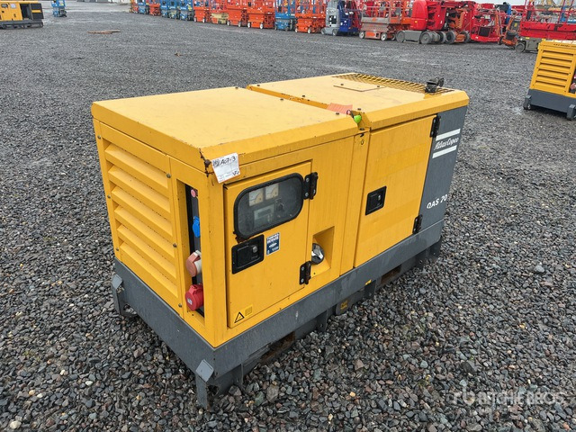2009 Atlas Copco QAS20 Skid-Mounted (Inoperable) Generator Set - Generator set: picture 1 2009 Atlas Copco QAS20 Skid-Mounted (Inoperable) Generator Set - Generator set: picture 1