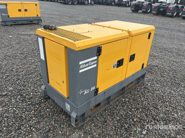 2009 Atlas Copco QAS20 Skid-Mounted (Inoperable) Generator Set - Generator set: picture 3 2009 Atlas Copco QAS20 Skid-Mounted (Inoperable) Generator Set - Generator set: picture 3