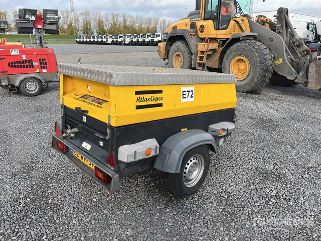 2011 Atlas Copco XAS97 Mobile Air Compressor - Air compressor: picture 4 2011 Atlas Copco XAS97 Mobile Air Compressor - Air compressor: picture 4