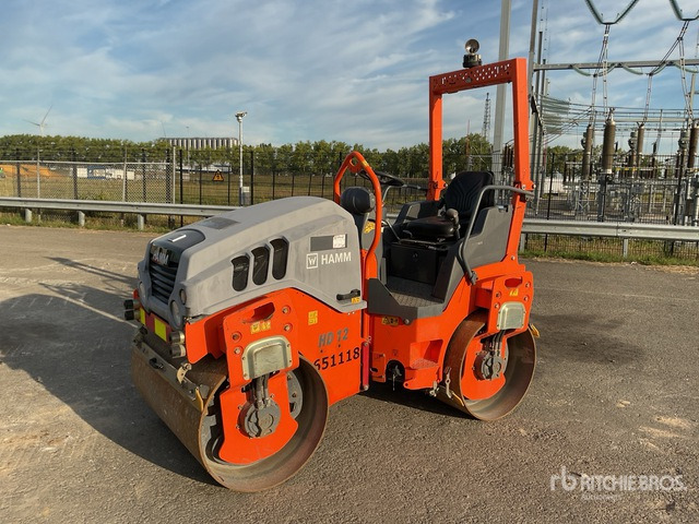 2016 Hamm HD 12 VV Double Drum Roller - Road roller: picture 1 2016 Hamm HD 12 VV Double Drum Roller - Road roller: picture 1