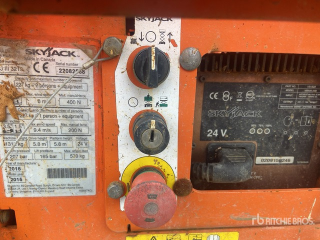 2016 Skyjack SJIII-3219 Electric Scissor Lift - Scissor lift: picture 5 2016 Skyjack SJIII-3219 Electric Scissor Lift - Scissor lift: picture 5
