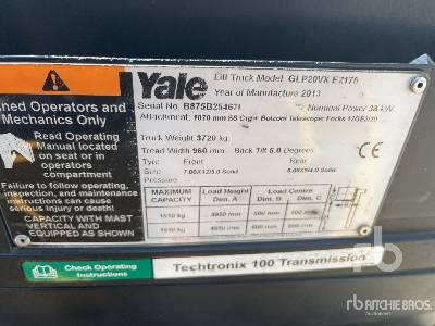 YALE GLP20VX - Forklift: picture 5 YALE GLP20VX - Forklift: picture 5