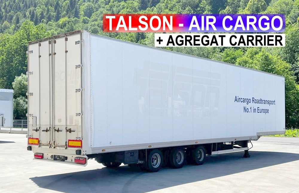 Talson Chłodnia Air Cargo // Carrier Maxima // 2006 Rok // Rolki // Przesyłki lotnicze // - Refrigerator semi-trailer: picture 1 Talson Chłodnia Air Cargo // Carrier Maxima // 2006 Rok // Rolki // Przesyłki lotnicze // - Refrigerator semi-trailer: picture 1