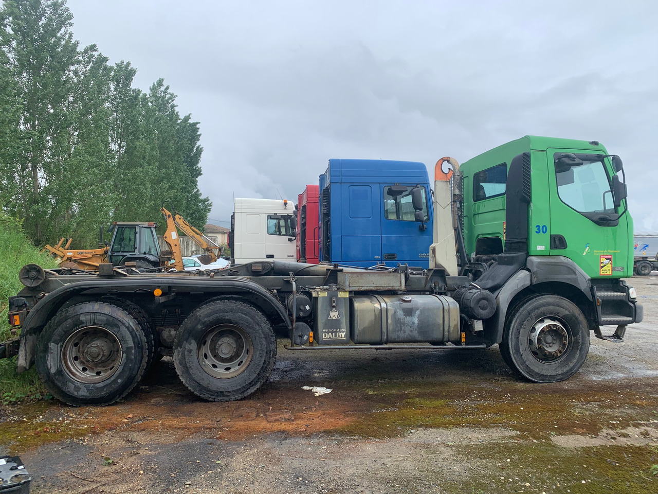 RENAULT KERAX 420 CDI - Hook lift truck: picture 4 RENAULT KERAX 420 CDI - Hook lift truck: picture 4