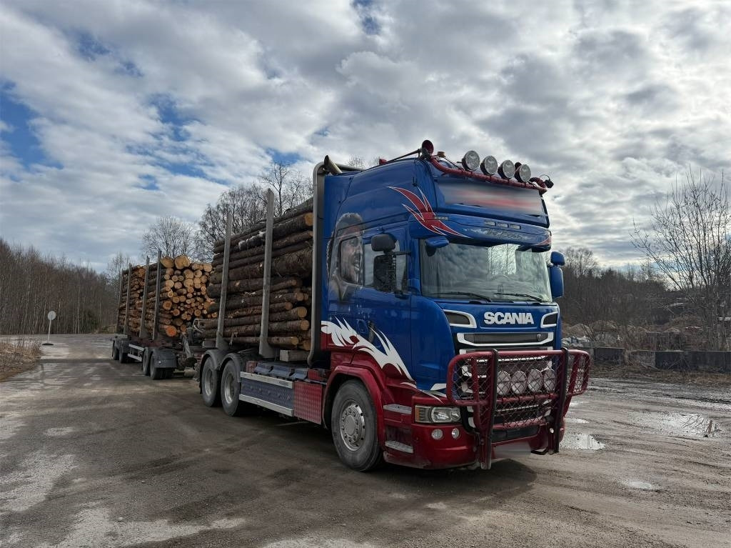 Scania R 730 6x4 Jonsered J1088S - Logging truck: picture 2 Scania R 730 6x4 Jonsered J1088S - Logging truck: picture 2