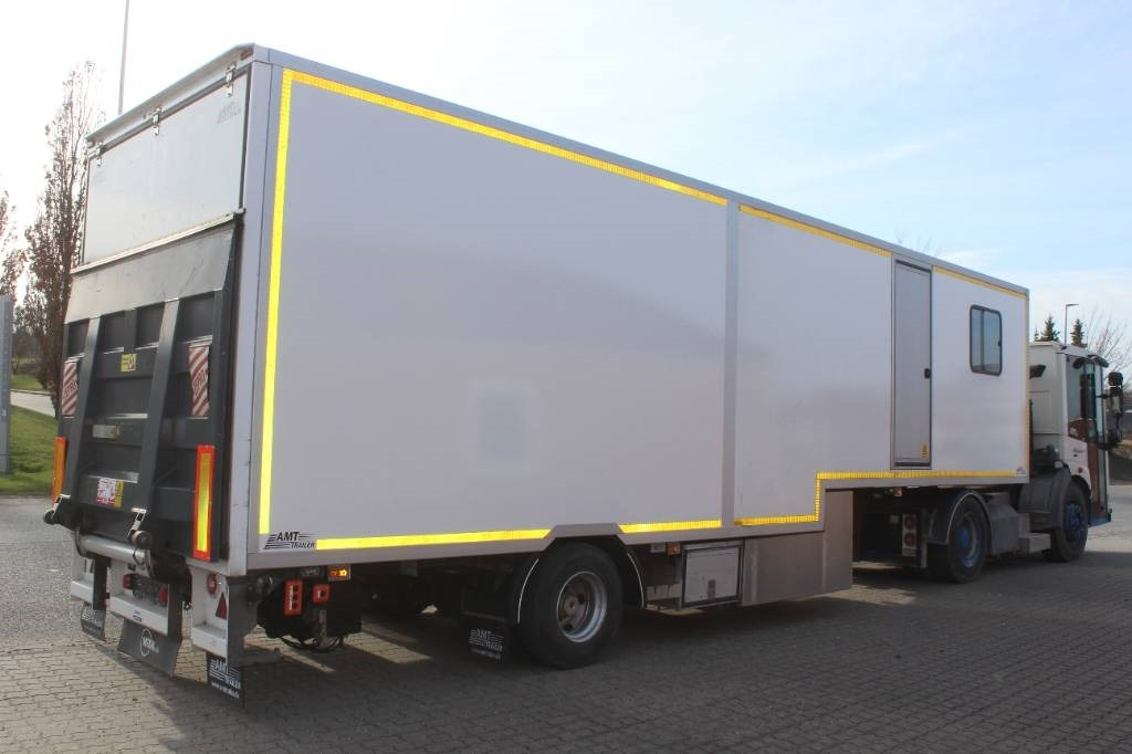 Closed box semi-trailer AMT CI100 - Nedbygget isoleret City BOX trailer M/lift: picture 1