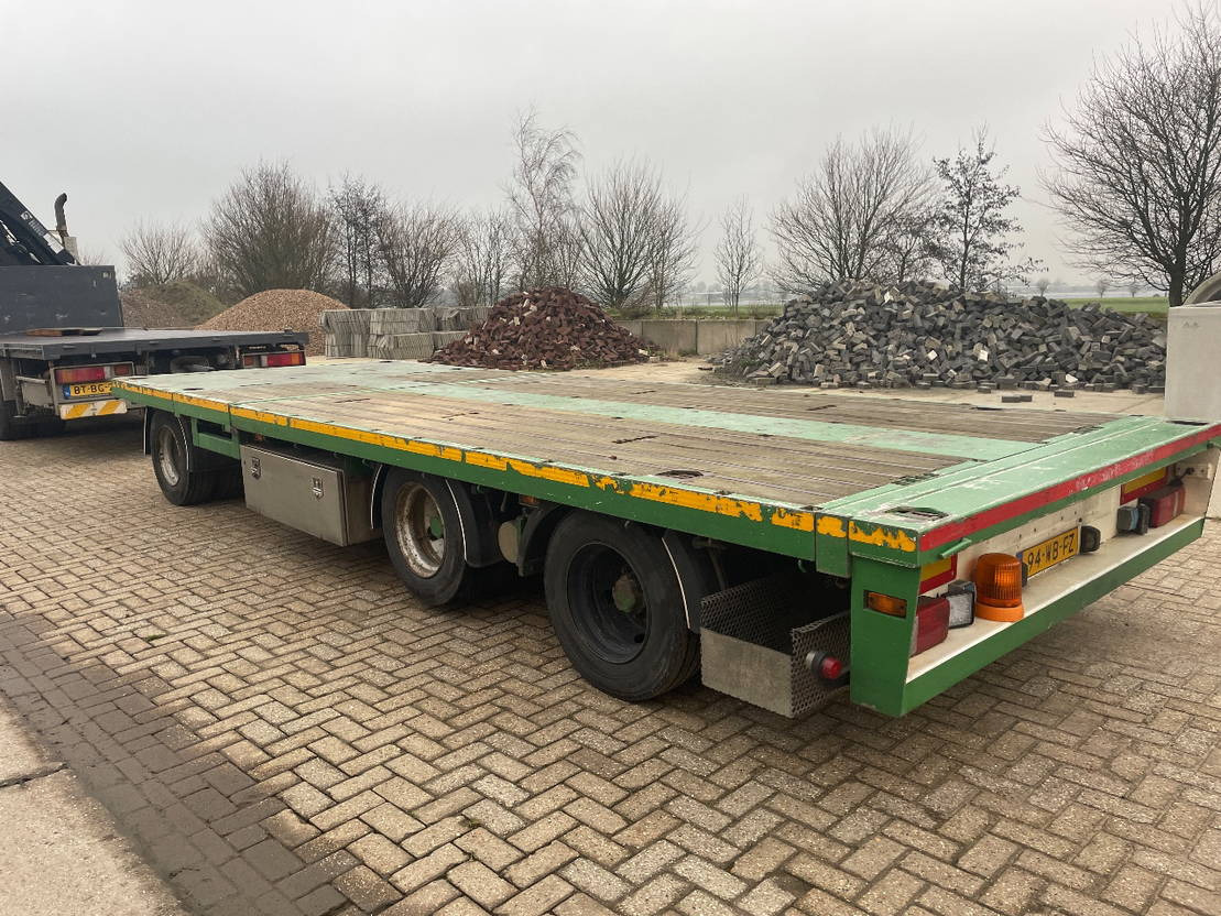 DRACO Uitschuifbare aanhangwagen 700 - 1030 laadvloer - Dropside/ Flatbed trailer: picture 3 DRACO Uitschuifbare aanhangwagen 700 - 1030 laadvloer - Dropside/ Flatbed trailer: picture 3